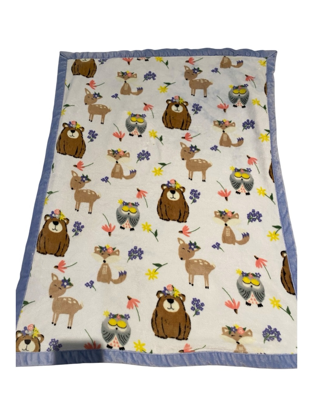 Baby Bass Pro Shop Purple Deer Baby Blanket Woodland Girl Throw Crib Stroller